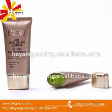 Embalaje de tubo de goma de plástico oval de 35ml para crema